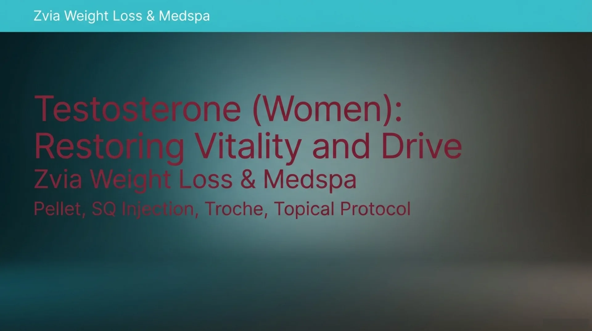 Testosterone Protocol Guide — slide 1 of 13